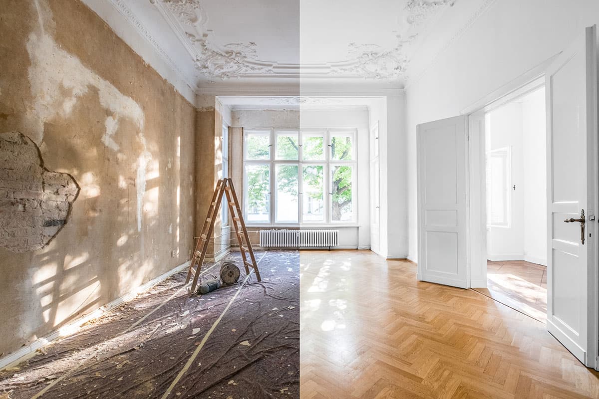 Rénovation complète d'appartement